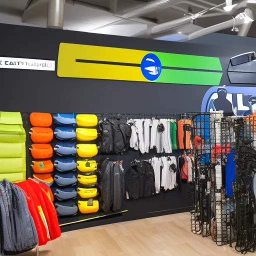

The image shows a large Decathlon store with various sports equipment and outdoor gear displayed outside.